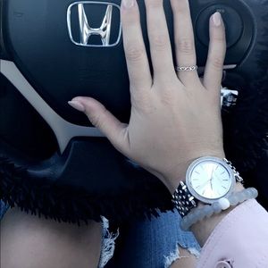 Michael Kors Womens Darci Stainless Steel Watch⏳🖤